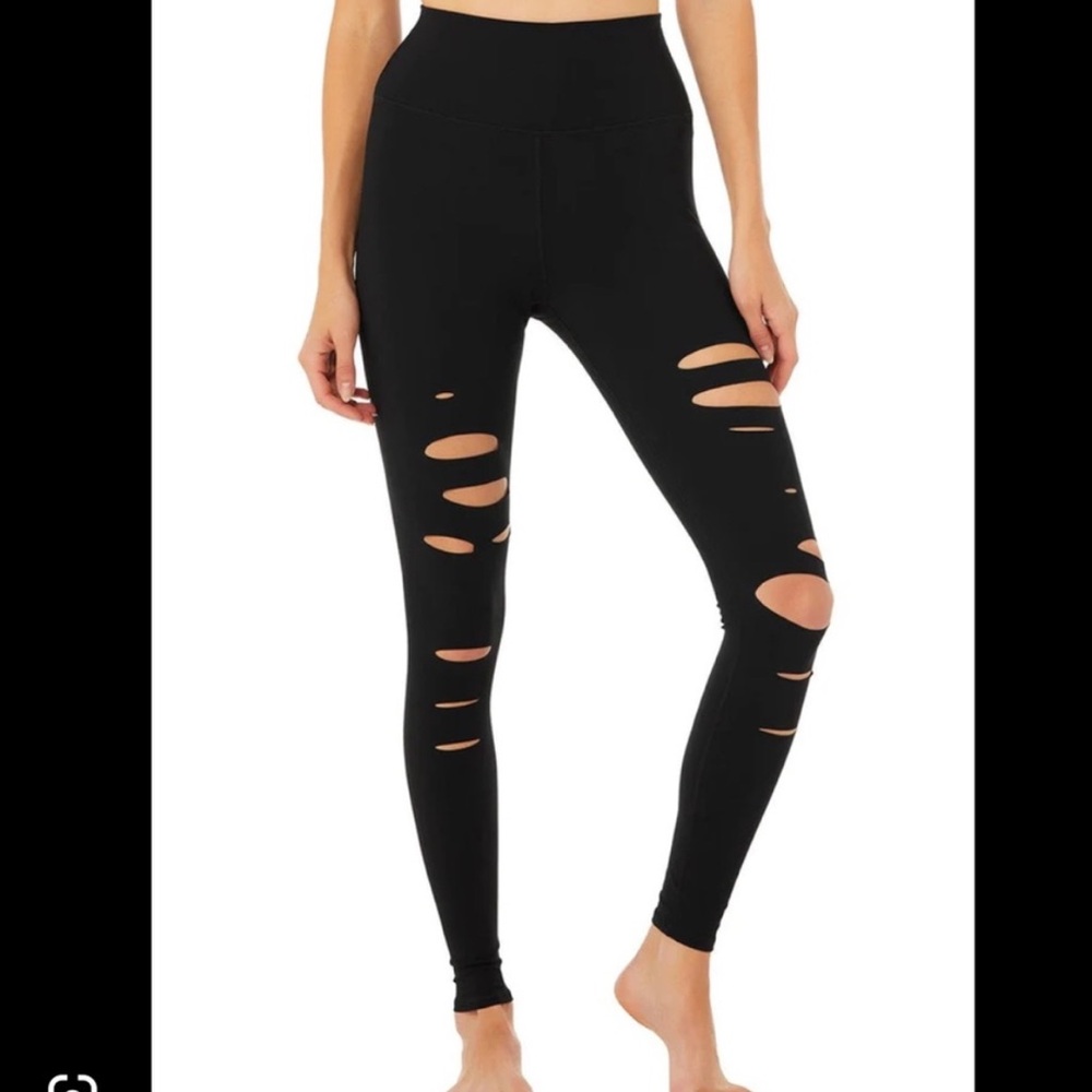 Alo Yoga Warrior High-Rise Leggings Black M